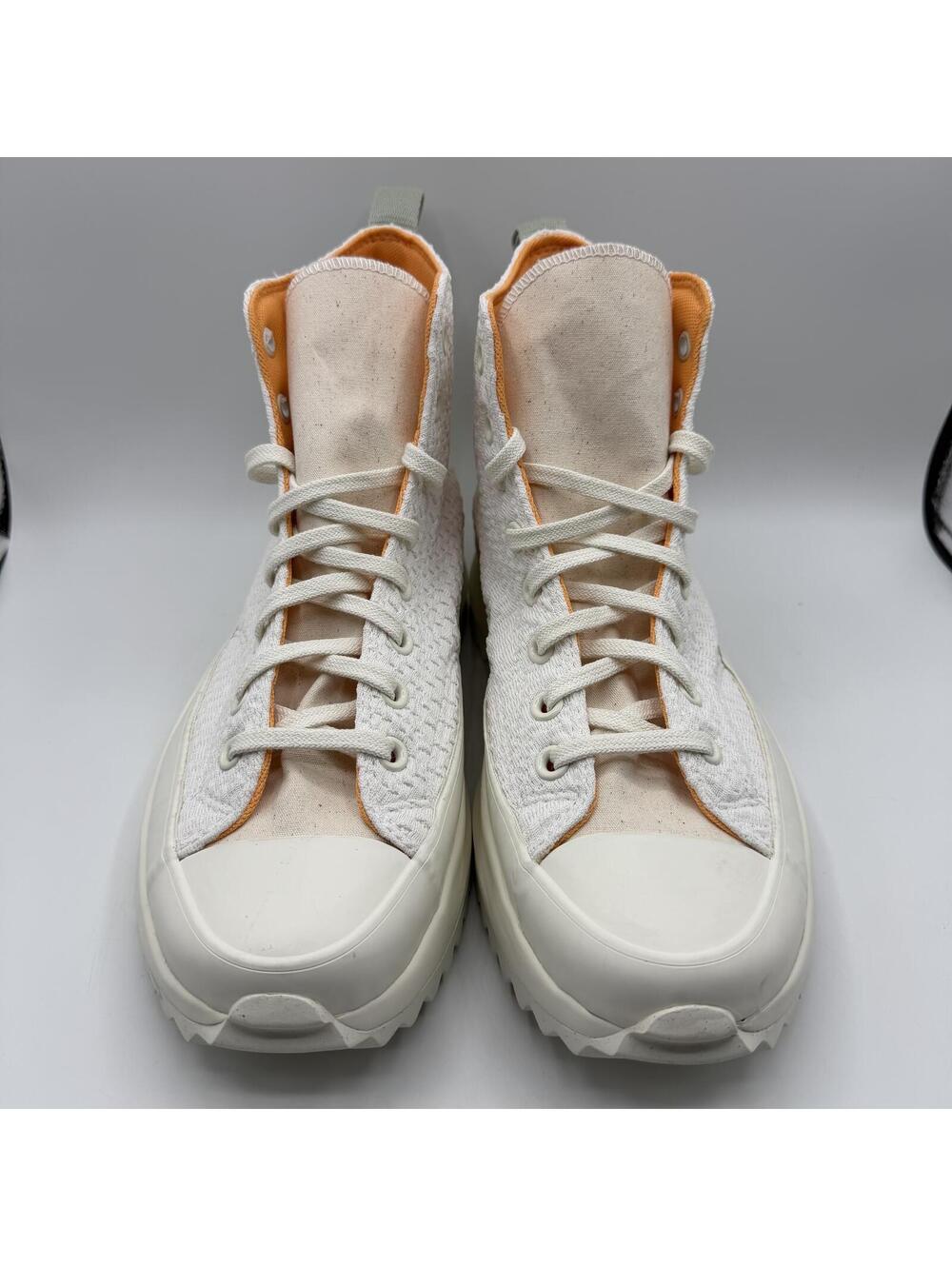 Converse Run Star Hike Peach Dream Orange Haven Egret A03838C Women 11.5 Men 10 - Picture 2 of 14